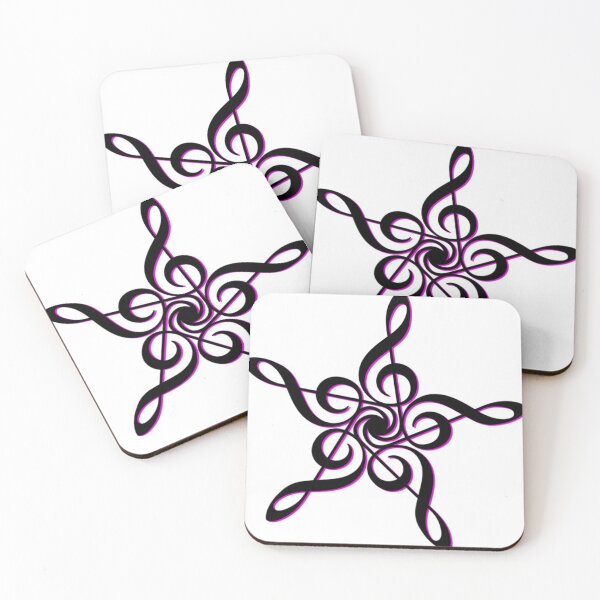 Item preview, Treble Clef Star - Music (Purple) designed and sold by Sarcasmagic.