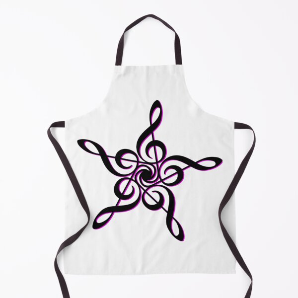 Item preview, Treble Clef Star - Music (Purple) designed and sold by Sarcasmagic.