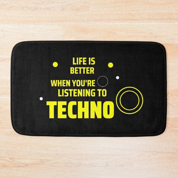 Item preview, life is better when techno designed and sold by Artycreative1.
