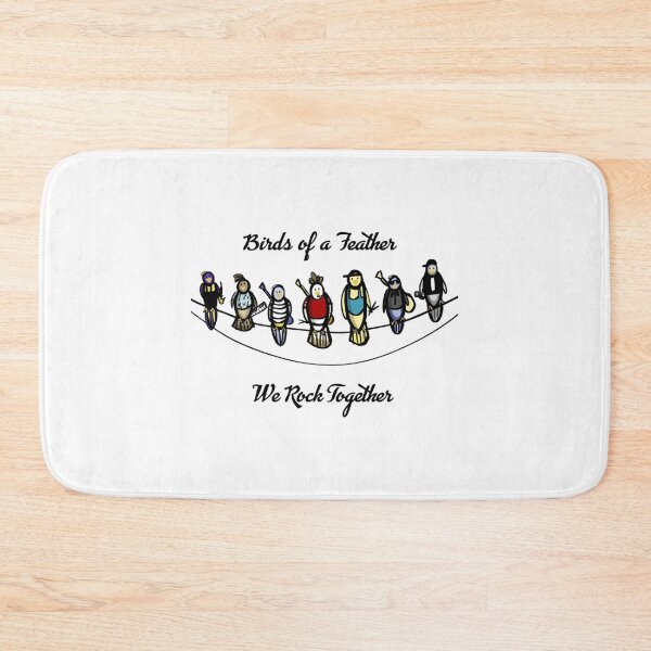 Item preview, Birds of A Feather, We Rock Together   designed and sold by BrickPicFrames.