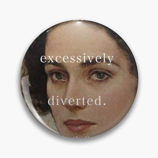 Item preview, I am excessively diverted Elizabeth Bennett Jane Austen Quote designed and sold by Floralife.
