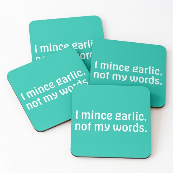 Item preview, I Mince Garlic Vulfpeck designed and sold by BrickPicFrames.