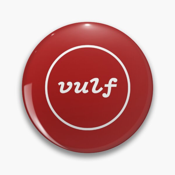 Item preview, Inscription Vulf in White Circle   designed and sold by BrickPicFrames.