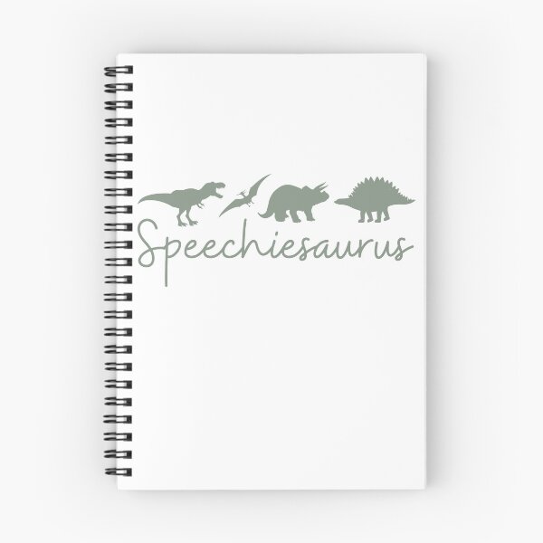 Artikelvorschau, Speechiesaurus | Speechie-Geschenk | Speechie-Shirt | Logopädie Dinosaurier entworfen und verkauft von Presto Prints Design.
