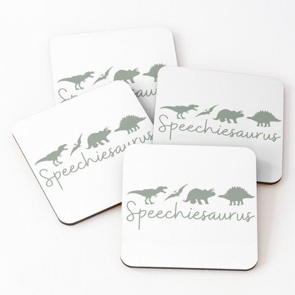 Artikelvorschau, Speechiesaurus | Speechie-Geschenk | Speechie-Shirt | Logopädie Dinosaurier entworfen und verkauft von Presto Prints Design.