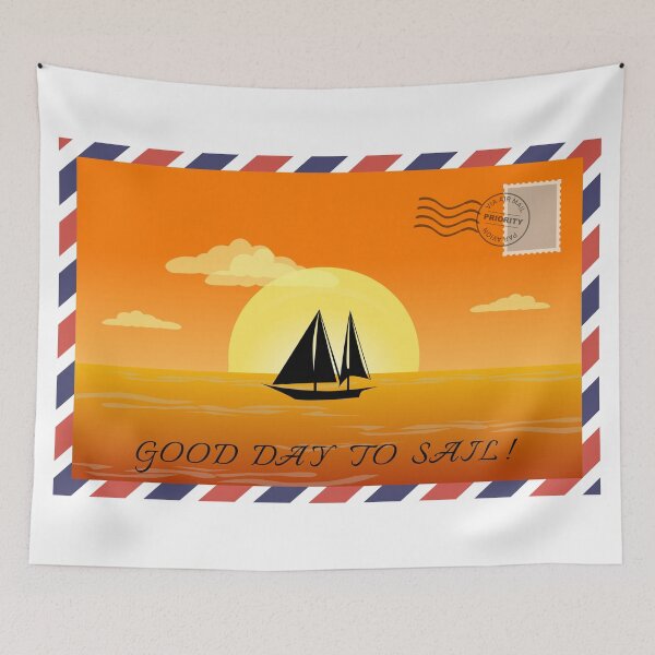 Item preview, GOODDAY TO SAIL #1 designed and sold by HONGSOOLSHOP.