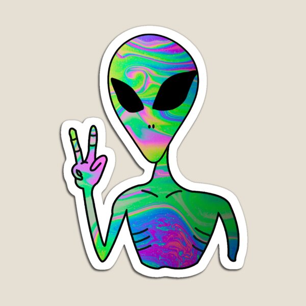 Aperçu de l'œuvre Alien trippant 7 créée et vendue par FOSOdesigns.