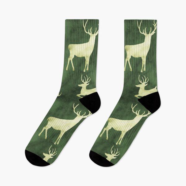 Item preview, Deer Silhouette Watercolor  designed and sold by FlossieShop96.