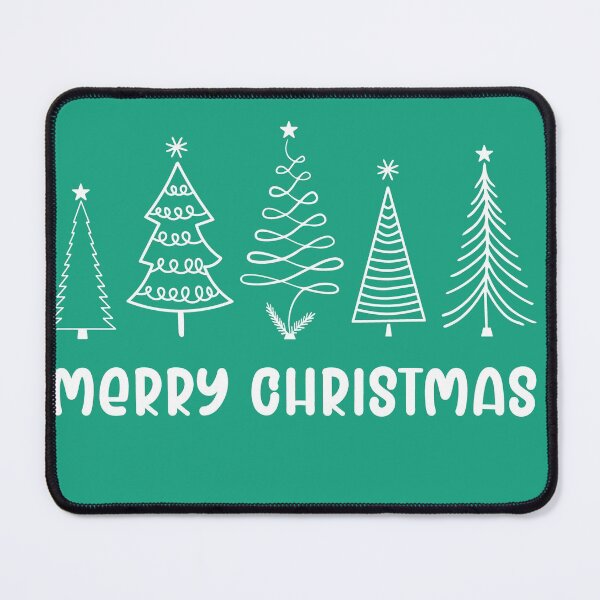 Item preview, Arte de línea de árbol de Navidad feliz designed and sold by SpringMoonPress.