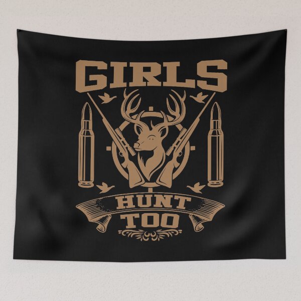 Item preview, GIRLS CAN HUNT  designed and sold by KGN  CREATIVITY.