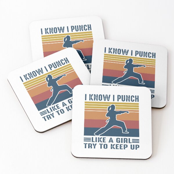 Item preview, I know I punch like a girl -Try to keep up designed and sold by keeleyubihi.