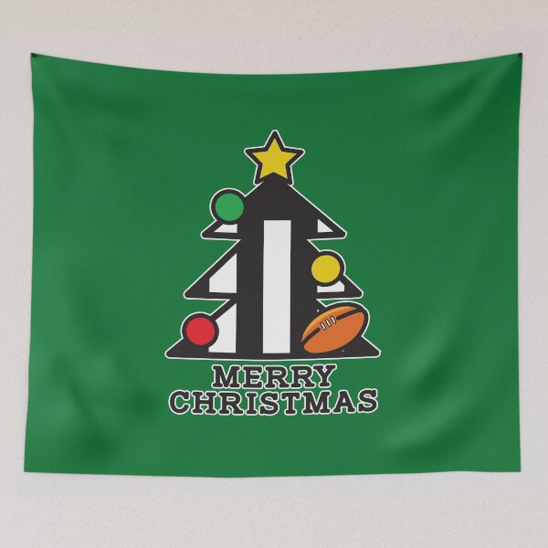 Item preview, “Merry Christmas Collingwood” Christmas gift, T Shirts, Leggings, Mask, Apron, Eco Bag, phone case designed and sold by Ink Inc.