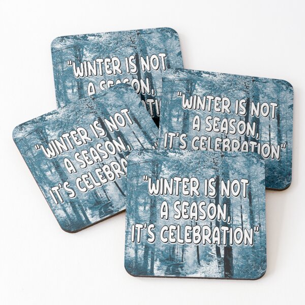 Item preview, I LOVE WINTER - WINTER QUOTE  designed and sold by ak3shay.