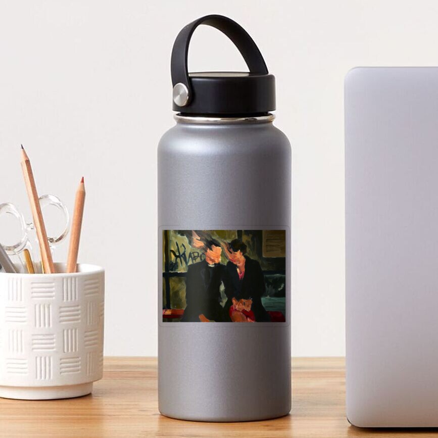Vista previa del artículo con la obra «Pegatina transparente», diseñado y vendido por http-troyler.