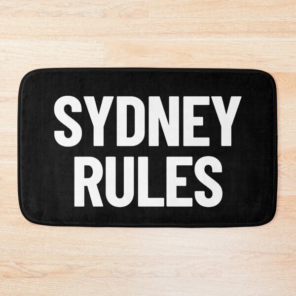 Item preview, Sydney Rules New South Wales NSW Australia Capital City designed and sold by Legit Hooligan.