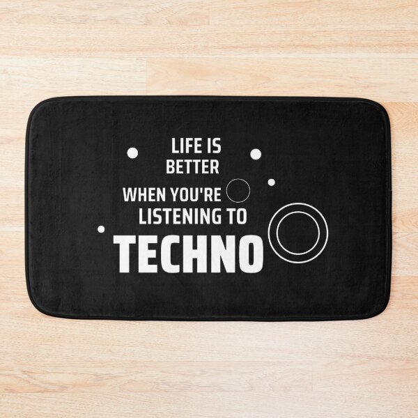 Item preview, better life when techno black designed and sold by Artycreative1.