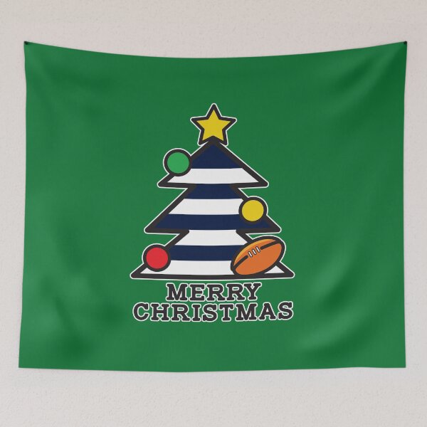 Item preview, “Merry Christmas Geelong” Christmas gift, T Shirts, Leggings, Mask, Apron, Eco Bag, phone case designed and sold by Ink Inc.