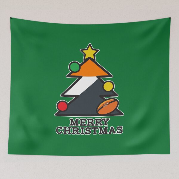 Item preview, “Merry Christmas Greater Western Sydney” Christmas gift, T Shirts, Leggings, Mask, Apron, Eco Bag, phone case designed and sold by Ink Inc.