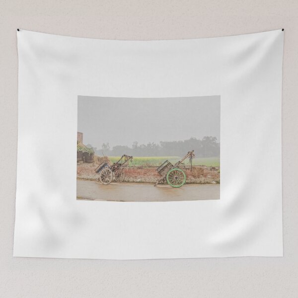 Item preview, Wooden Wheel Carts in in Rural Uttar Pradesh, India designed and sold by ywphotos.