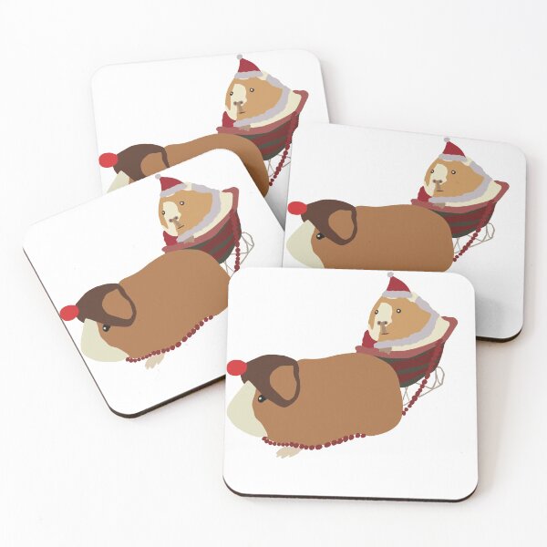Item preview, Christmas guinea pigs designed and sold by lolliesonsunday.