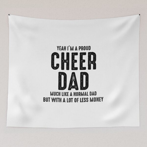 Item preview, Cheerleader Cheerleading Dad Cheering Father designed and sold by CuteDesigns1.