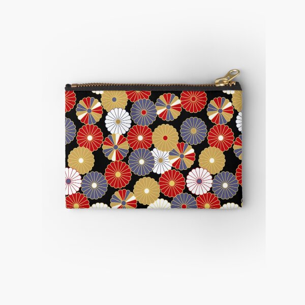 Item preview, Japanese Pattern WAGARA of KIKU MONSHO  - Japanese Chrysanthemum Crest Design.  designed and sold by monodesigns.
