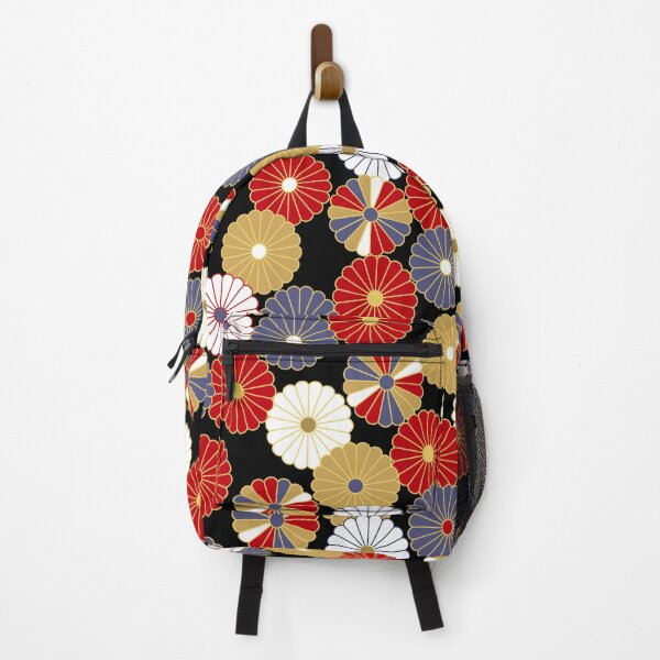 Item preview, Japanese Pattern WAGARA of KIKU MONSHO - Japanese Chrysanthemum Crest Design. designed and sold by monodesigns.