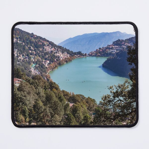 Item preview, Nainital lake in Uttarakhand, India. designed and sold by rajeshbac.
