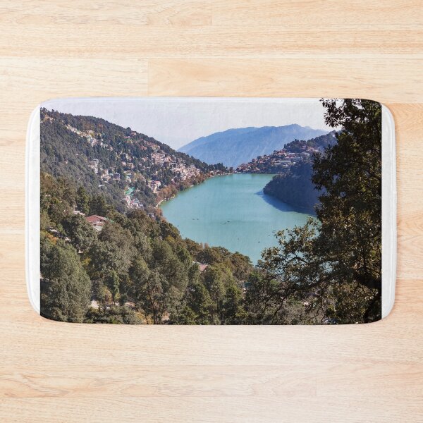 Item preview, Nainital lake in Uttarakhand, India. designed and sold by rajeshbac.