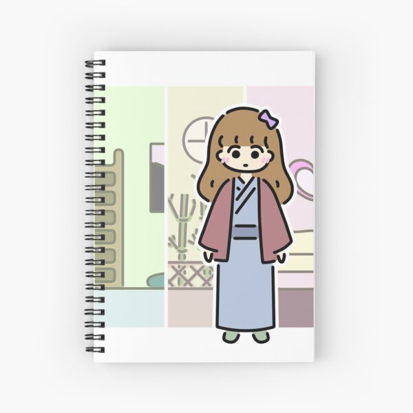 A YEAR OF SPRINGS Tall Spiral Notebook