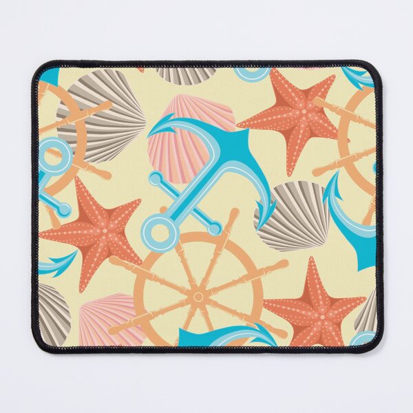 Item preview, anchors, seashells, starfish designed and sold by HarleyGarner.