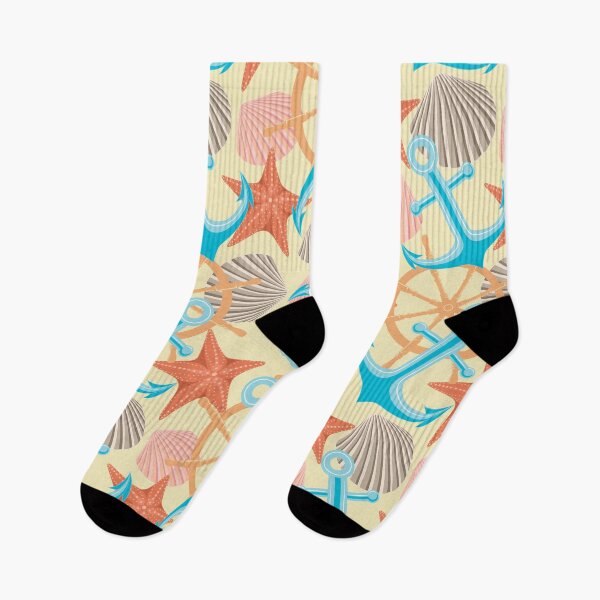 Item preview, anchors, seashells, starfish designed and sold by HarleyGarner.