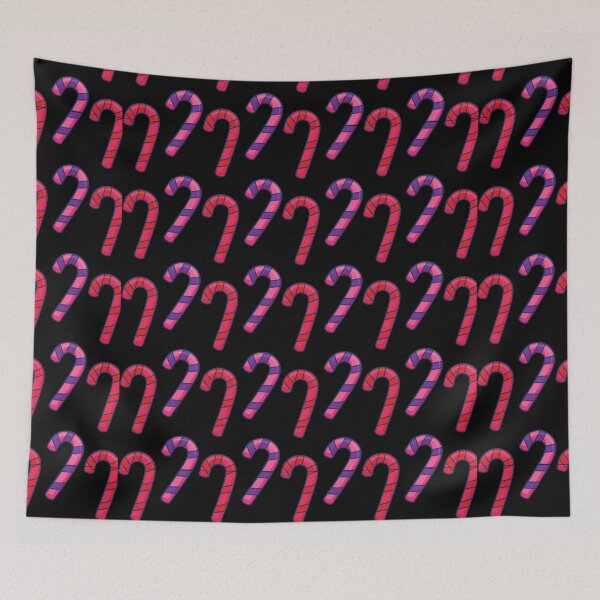 Item preview, Candy Cane Pink Purple Holiday Pattern designed and sold by Vibbin4Life33.