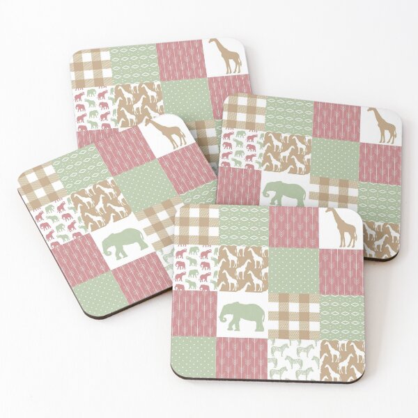 Item preview, Animal brown green plaid cute pattern designed and sold by HarleyGarner.