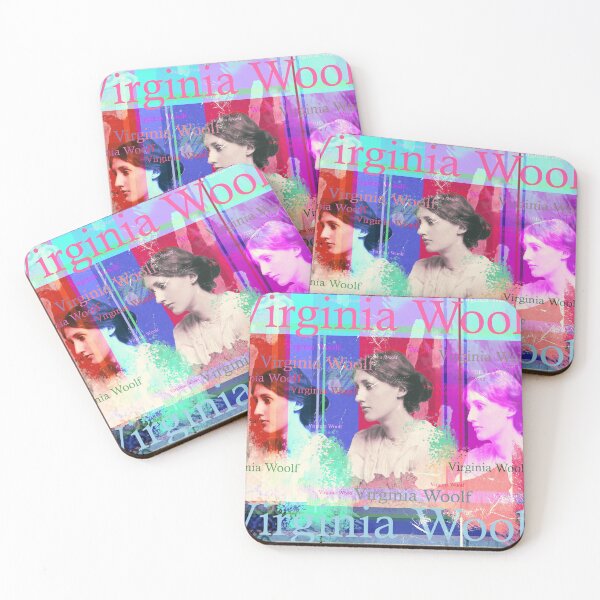 Item preview, Virginia Woolf portrait, famous writer designed and sold by Mauswohn.