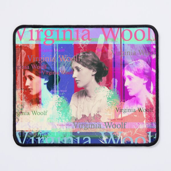 Item preview, Virginia Woolf portrait, famous writer designed and sold by Mauswohn.