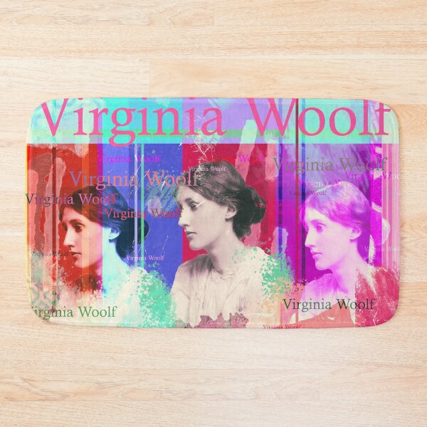Item preview, Virginia Woolf portrait, famous writer designed and sold by Mauswohn.