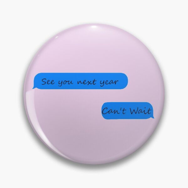 Item preview, Lasso 'see you next year' 'can't wait' designed and sold by FuzzyDinosaur04.