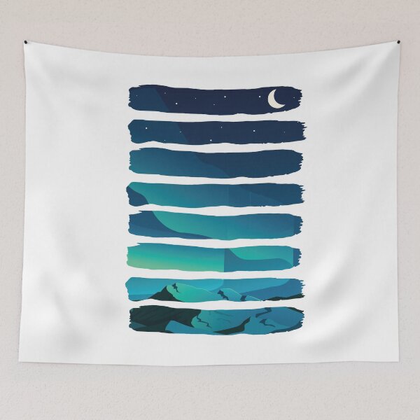 Item preview, Aurora Borealis Northern Lights Alaska Night Sky designed and sold by MintedFresh.