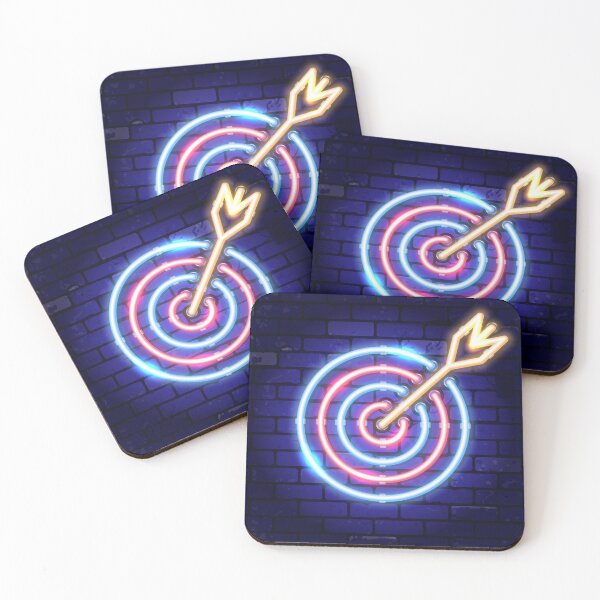 Item preview, archery target neon designed and sold by HarleyGarner.