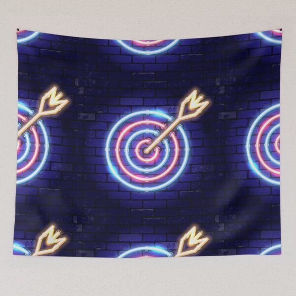 Item preview, archery target neon designed and sold by HarleyGarner.