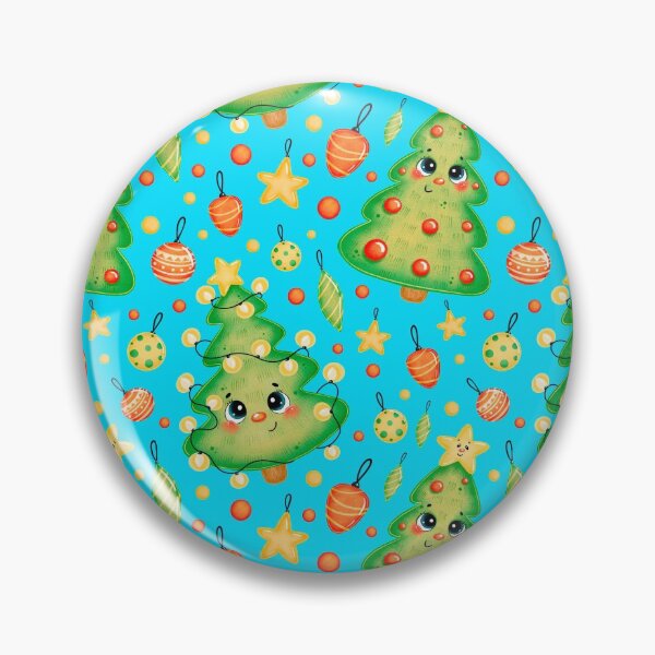 Item preview, Cute Christmas Tree Holiday Pattern designed and sold by Vibbin4Life33.