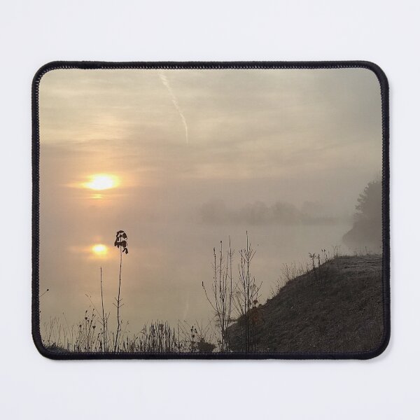 Item preview, sunrise obscured by mist designed and sold by cglightNingART.