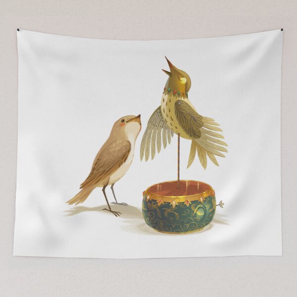 Item preview, The Nightingale designed and sold by SumiIllustrator.