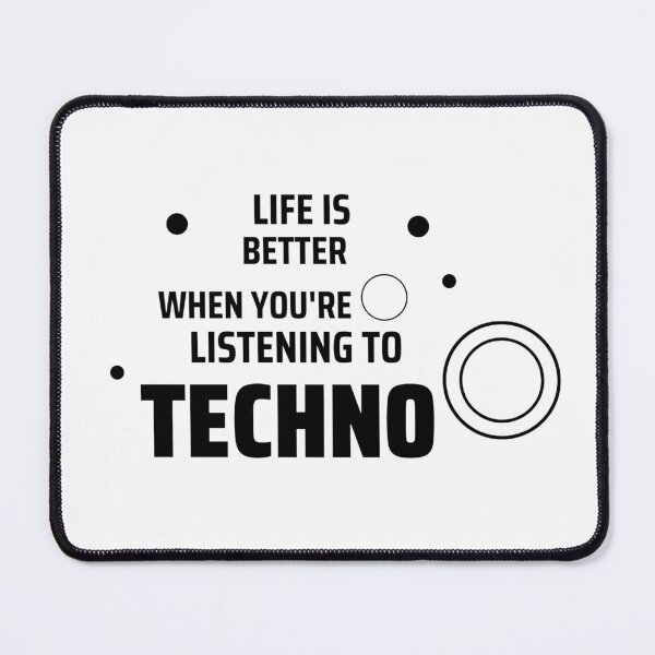 Item preview, techno better life white designed and sold by Artycreative1.