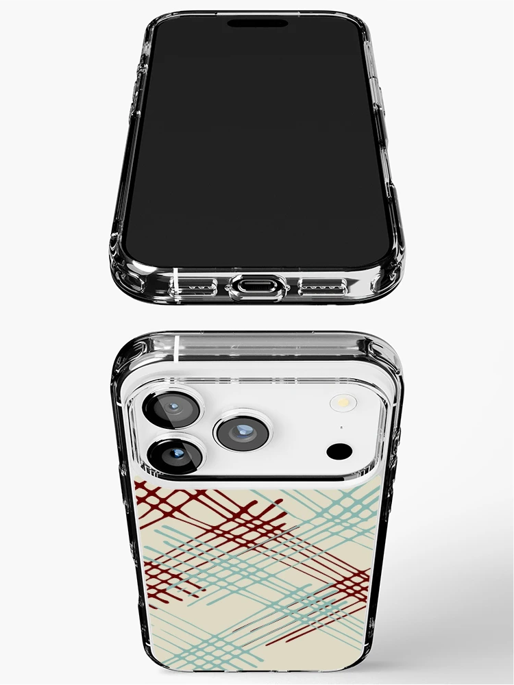 Thumbnail 3 of 5, iPhone Case, Line Abstract Design designed and sold by Fatbread.