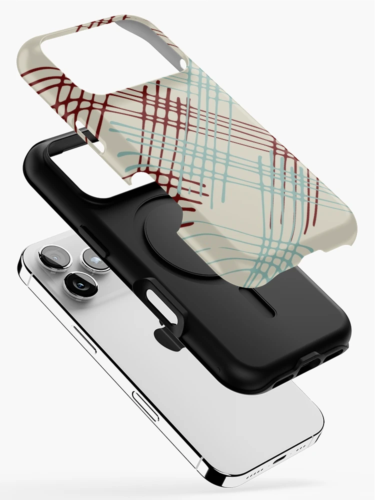 Thumbnail 2 of 4, iPhone Case, Line Abstract Design designed and sold by Fatbread.