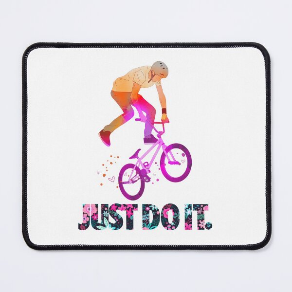 Item preview, BMX Just Do It Watercolor Art designed and sold by AlyssoCharm.