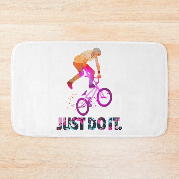 Item preview, BMX Just Do It Watercolor Art designed and sold by AlyssoCharm.