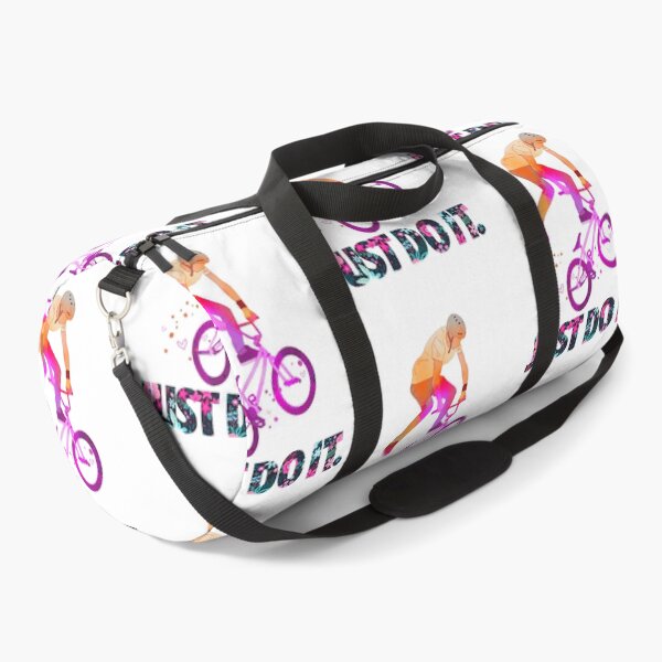 Item preview, BMX Just Do It Watercolor Art designed and sold by AlyssoCharm.